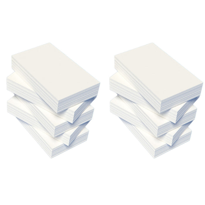 3” x 5” Blank Index Cards – 1,000 Count – White – 199 gsm Standard Cardstock