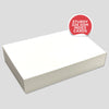 5” x 8” Blank Index Cards – 100 Count – White – 326 gsm Premium Plus – Shrink-Wrapped