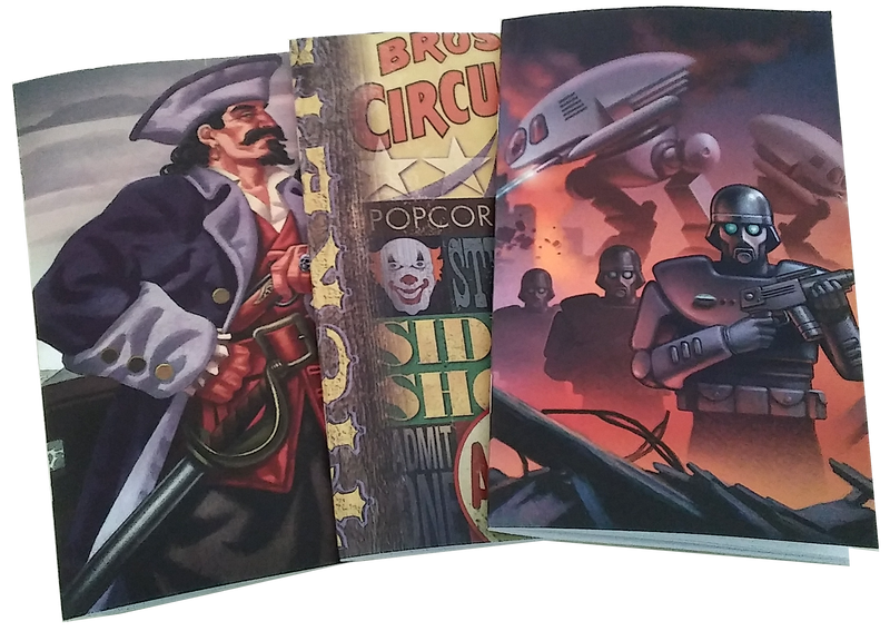 Kids Blank Sketch Books. 6 Pack