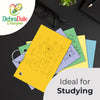 2” x 3.5” Blank Mini Index Cards – 1,100 Count – Multi-Color – Hole-Punched with Rings – 147 gsm Economy Cardstock