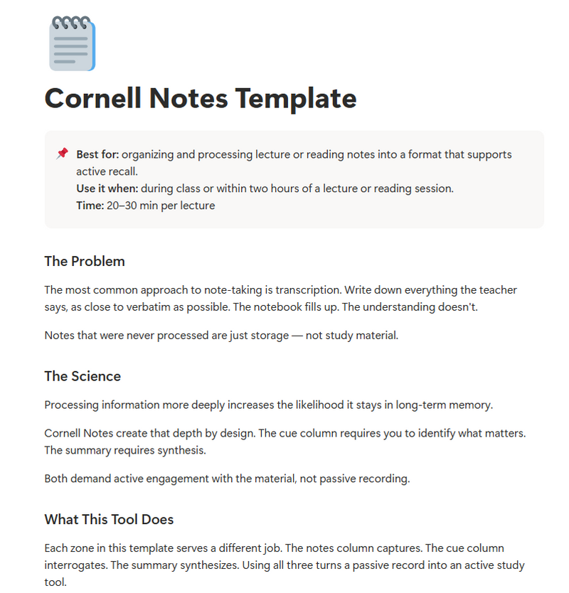 Study Smarter Vault™ | Science-Backed Study System | Digital Study Tools