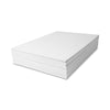 8.5” x 11” Blank Notepads – 13 Pack – White – 50 Sheets Each – 20# Bond – Chipboard Back