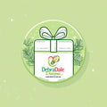 Debra Dale Designs digital e-gift card graphic with logo and flowers.