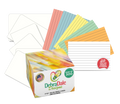 3 x 5 ruled index cards, multi-color with dividers, 300 count, 163 gsm best value cardstock – Debra Dale Designs
