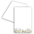 4” x 6” Note Cards – 50 Count – Wildflowers Design with Envelopes