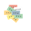 Bulk 2” x 3.5” Blank Index Cards – 1,100 Count – Multi-Color – Hole-Punched with Rings – 163 gsm – Great for Classrooms