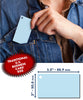 2” x 3.5” Blank Mini Index Cards – 1,100 Count – Multi-Color – Hole-Punched with Rings – 163 gsm Best Value Cardstock