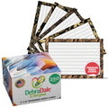 4” x 6” ruled index cards, black and gold border, 253 gsm premium cardstock – Debra Dale Designs