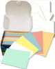 3” x 5” Blank Index Cards – 300 Count – Multi-Color – 163 gsm Value – With Dividers & Storage Box