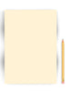 8.5” x 11” Blank Notepads – 13 Pack – Cream – 50 Sheets Each – 20# Bond – Chipboard Back