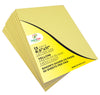 8.5” x 11” Blank Notepads – 13 Pack – Yellow – 50 Sheets Each – 20# Bond – Chipboard Back