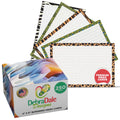 4” x 6” ruled index cards, animal print border, 253 gsm premium cardstock – Debra Dale Designs