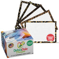 4” x 6” blank index cards, black and gold design, 253 gsm premium cardstock – Debra Dale Designs