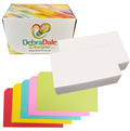 3 x 5 blank index cards, white with dividers, 200 count, 326 gsm premium plus cardstock – Debra Dale Designs