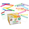 3” x 5” Ruled Index Cards – 350 Count – Color Bar – 199 gsm – Ruled Front, Blank Back – With Matching Dividers