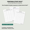 Printable Study Pack™