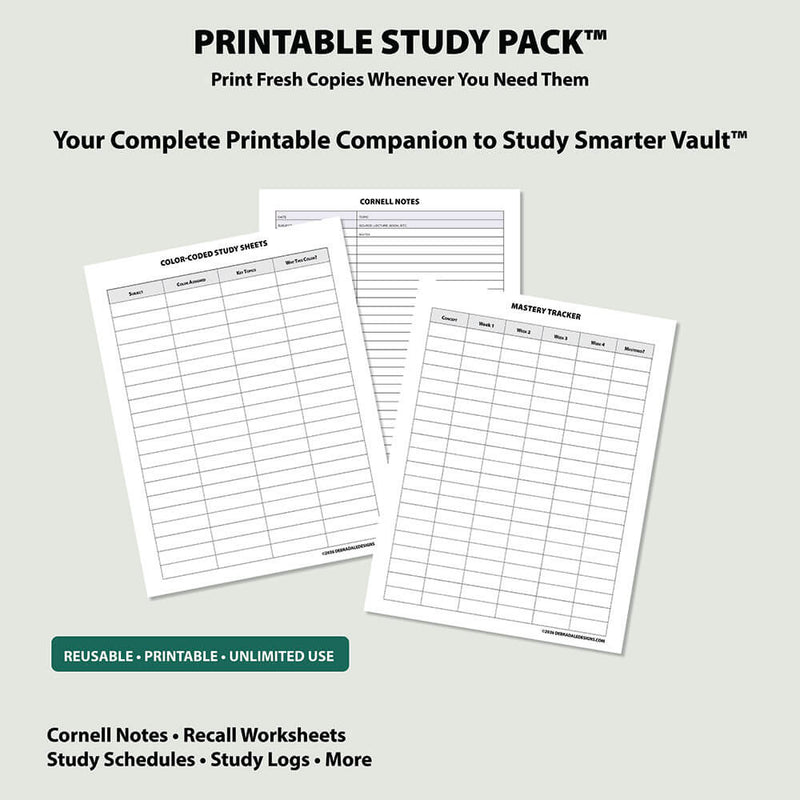 Printable Study Pack™