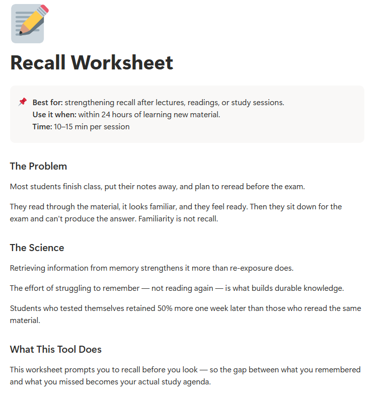 Study Smarter Vault™ | Science-Backed Study System | Digital Study Tools