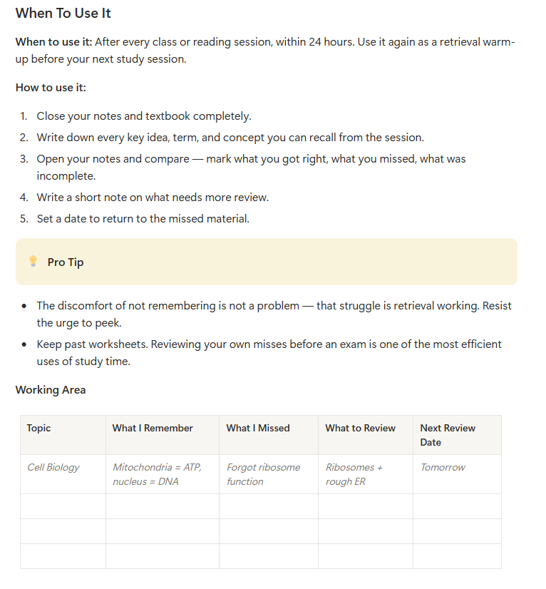 Study Smarter Vault™ | Science-Backed Study System | Digital Study Tools