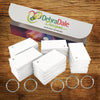 Bulk 2” x 3.5” Blank Index Cards – 1,000 Count – White – Hole-Punched with Rings – 199 gsm – Great for Classrooms