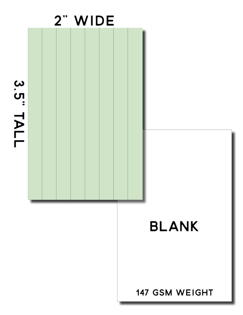 Bulk 3.5” x 2” Ruled Mini Index Cards – 1,100 Count – Multi-Color – 147 gsm Economy Cardstock – Ruled One Side – Great for Classrooms