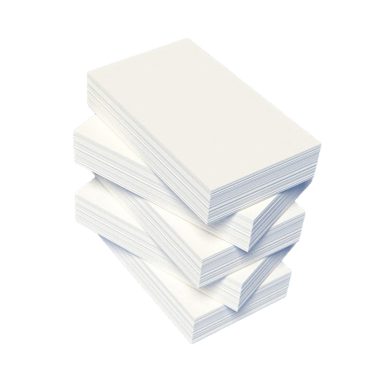 3” x 5” Blank Index Cards – 500 Count – White – 199 gsm Standard Cardstock