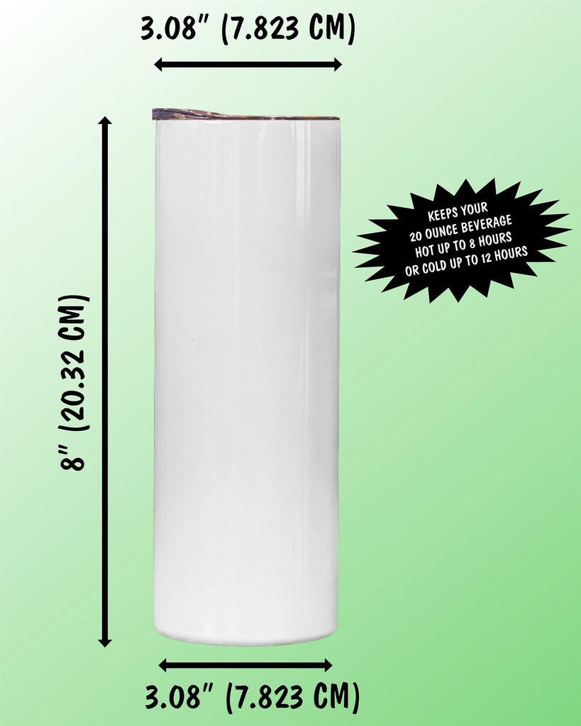 Best Dog Mom Ever 20 oz Stainless Steel Tumbler | 3D Inflated Paw Print Design | Double Wall Insulated Travel Mug