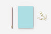 5” x 7” Blank Notepads – 13 Pack – Blue – 50 Sheets Each – 20# Bond – Chipboard Back
