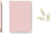 5” x 7” Blank Notepads – 13 Pack – Pink – 50 Sheets Each – 20# Bond – Chipboard Back