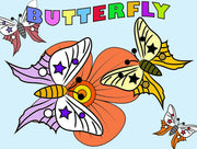 Activity pages combining animal pictures, letters, and handwriting practice