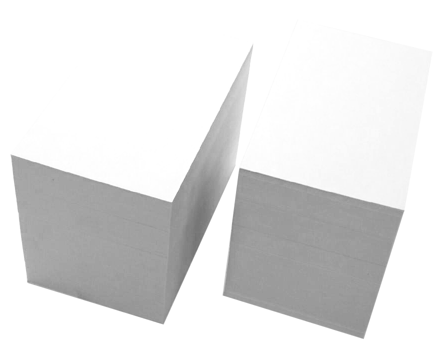 3" x 5" - Blank White Index Cards - Premium Plus Paper Thickness